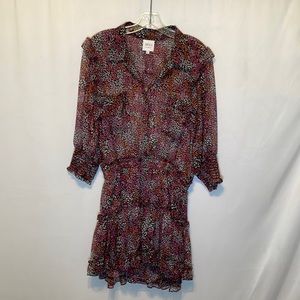 Women’s long sleeve floral, Misa dress size large